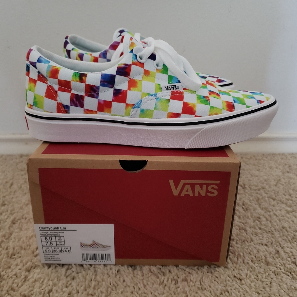 Tie dye vans